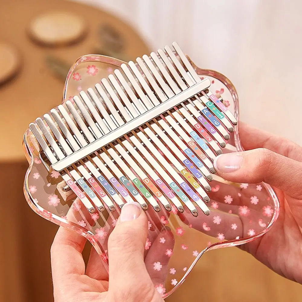 Kalimba 17 Lames Transparent