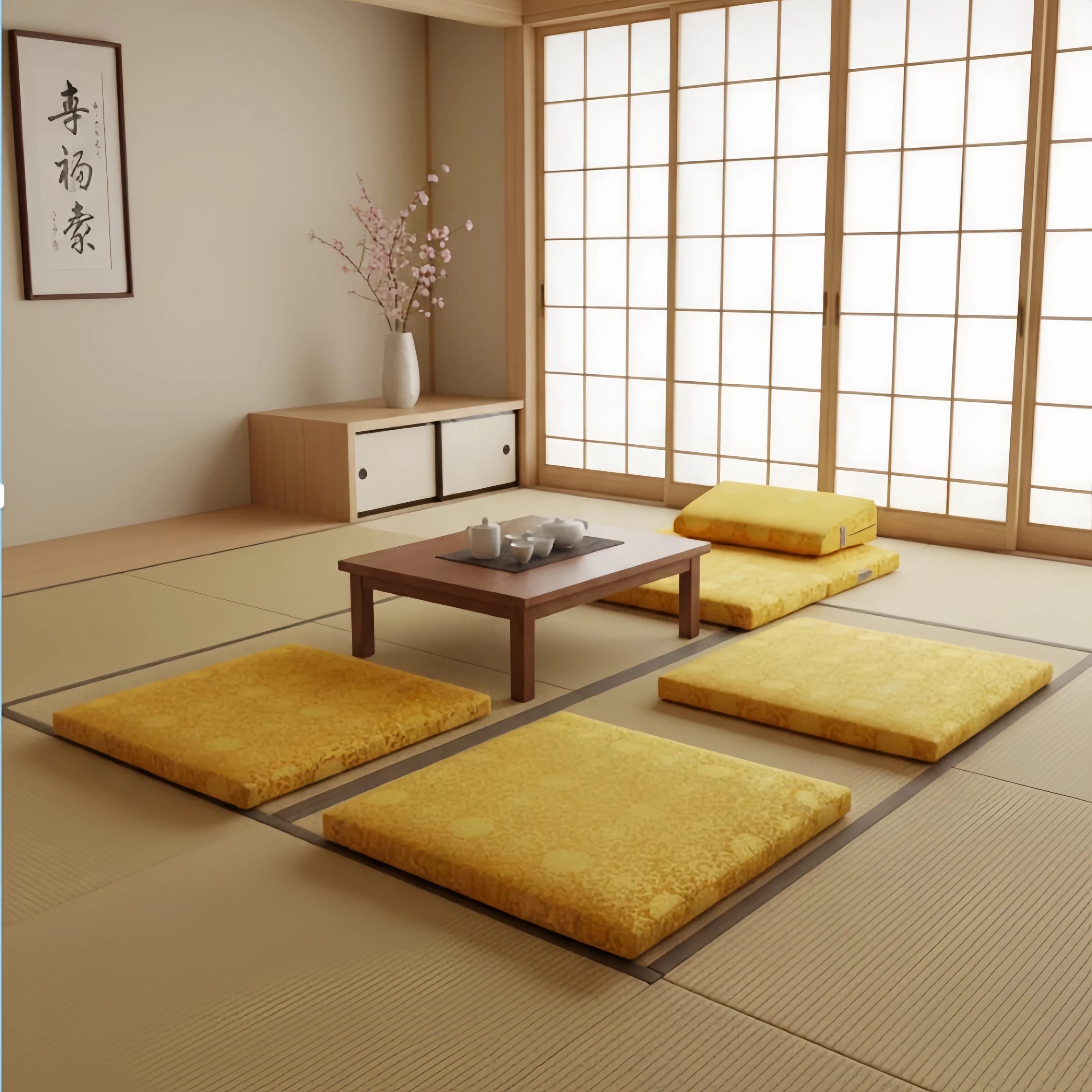 Ensemble Coussin de Méditation Ergonomique Écologique