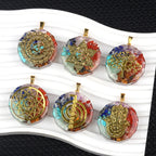 Pendentif Orgonite 7 Chakras