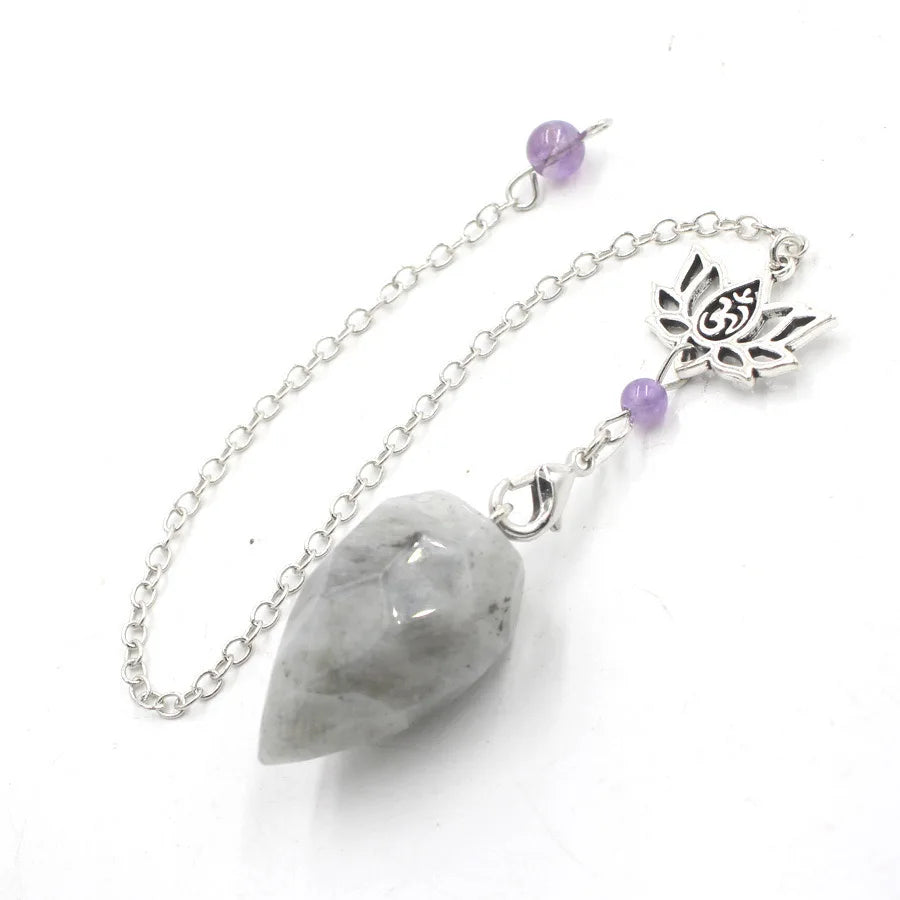 Pendule Pierre Naturelle Radiesthésie Divinatoire