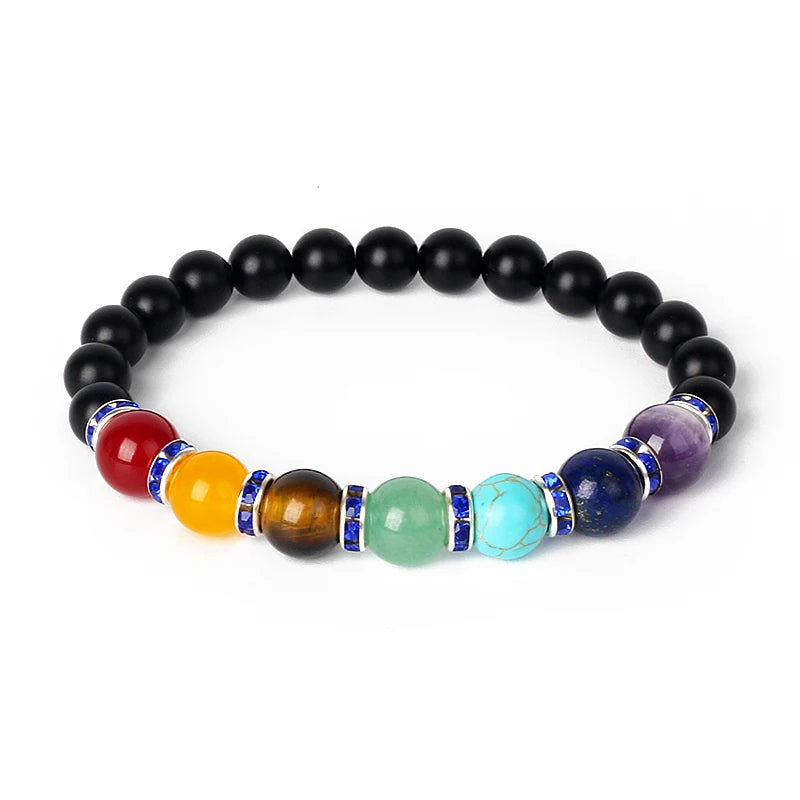 Bracelet de Lithothérapie 7 Chakras