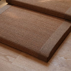 Coussin Yoga Ergonomique en Fibre de Coco et Bambou Naturel