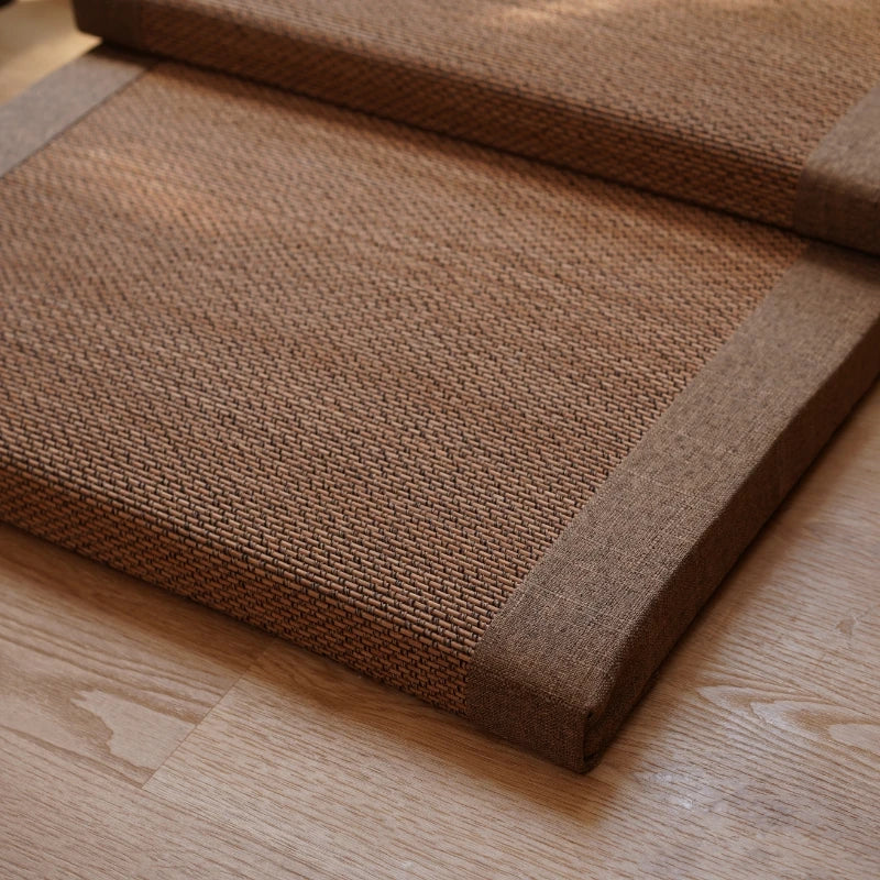 Coussin Yoga Ergonomique en Fibre de Coco et Bambou Naturel