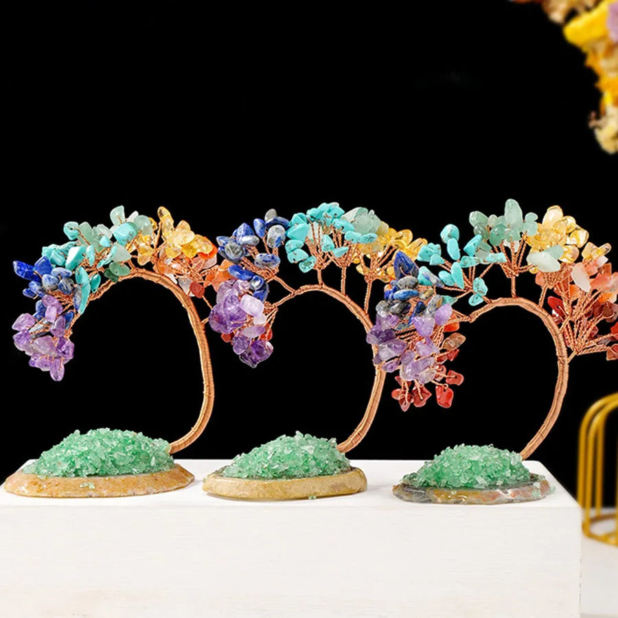 Petit Arbre du Bonheur 7 Chakras