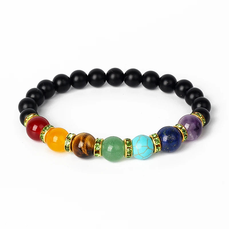 Bracelet de Lithothérapie 7 Chakras