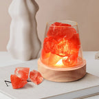 Lampe Pierre de Sel de l'Himalaya