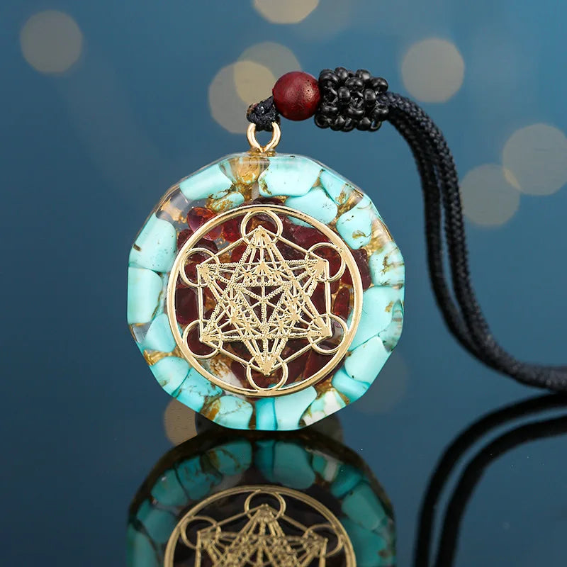 Pendentif Metatron Orgonite
