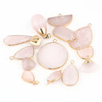 Pendentif Quartz Rose Pierre Naturelle