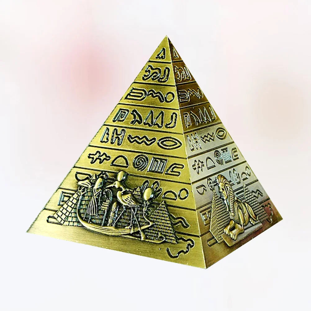 Pyramide à Souhait en Bronze Egyptienne