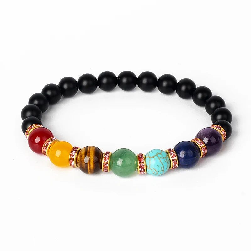 Bracelet de Lithothérapie 7 Chakras