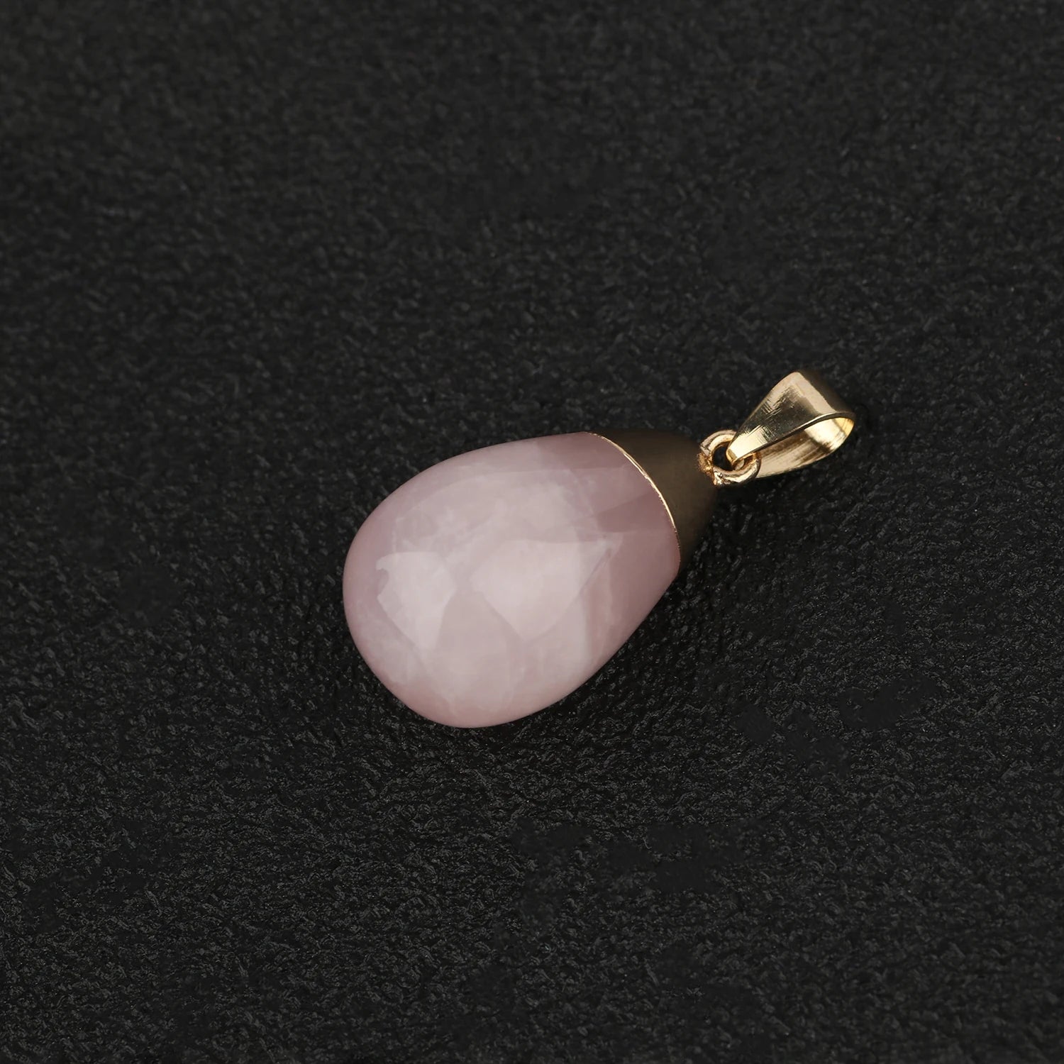Pendentif Quartz Rose Pierre Naturelle