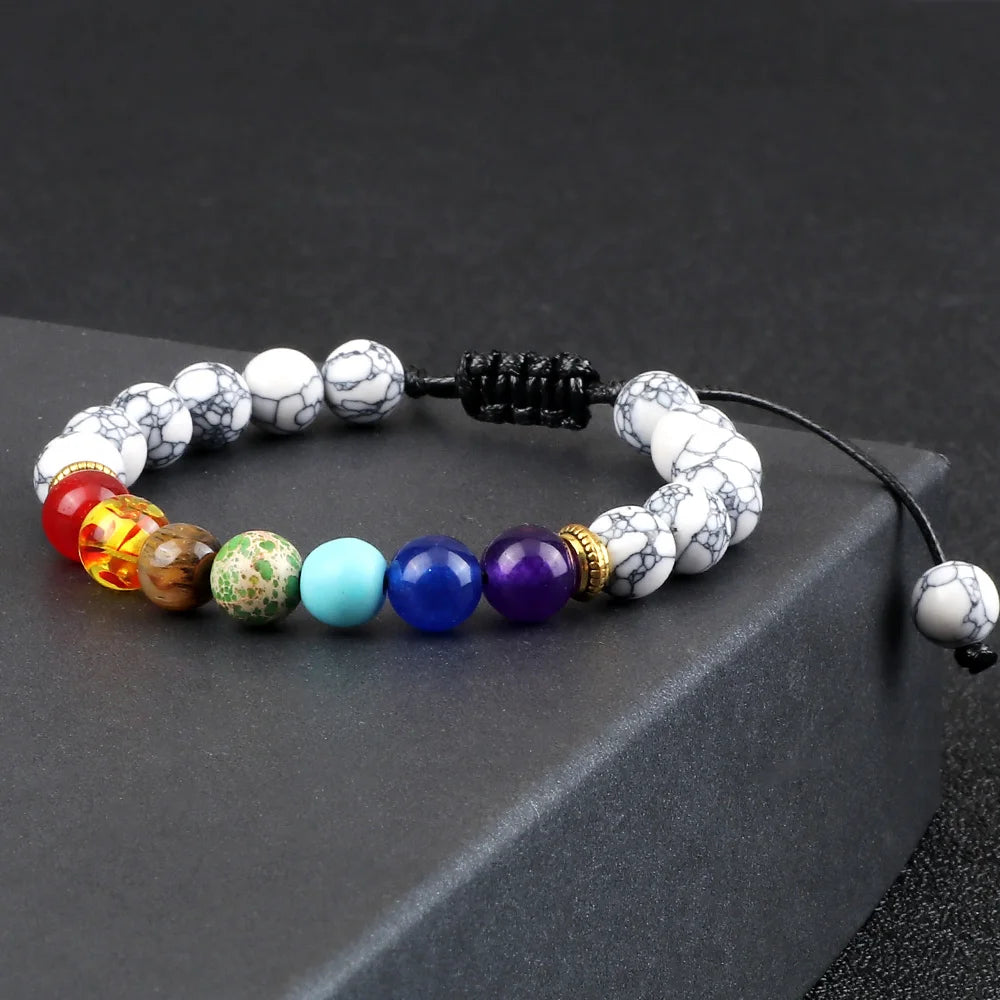 Bracelet 7 Chakras Homme