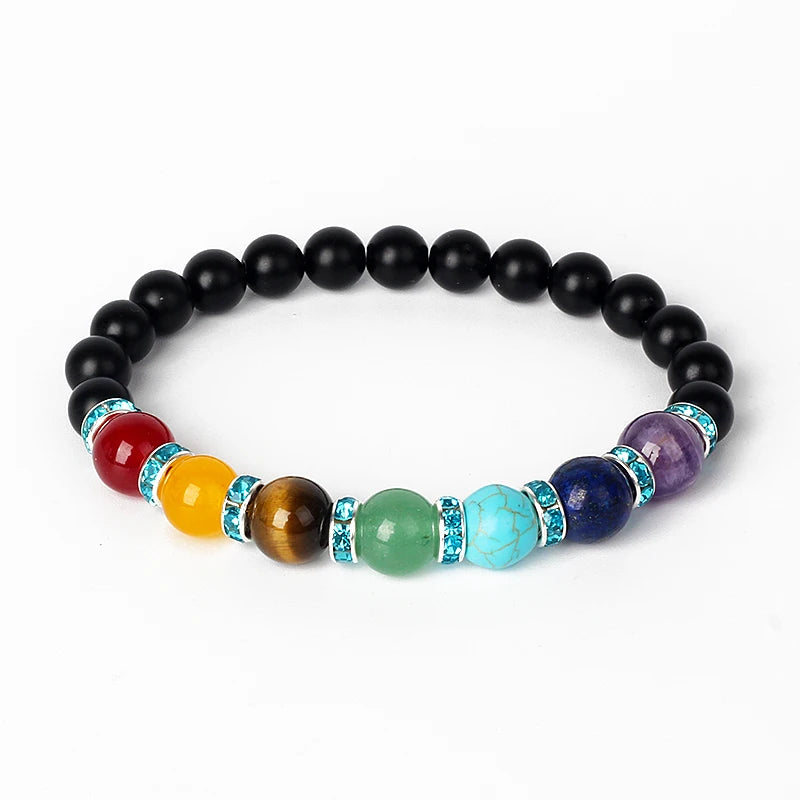 Bracelet de Lithothérapie 7 Chakras