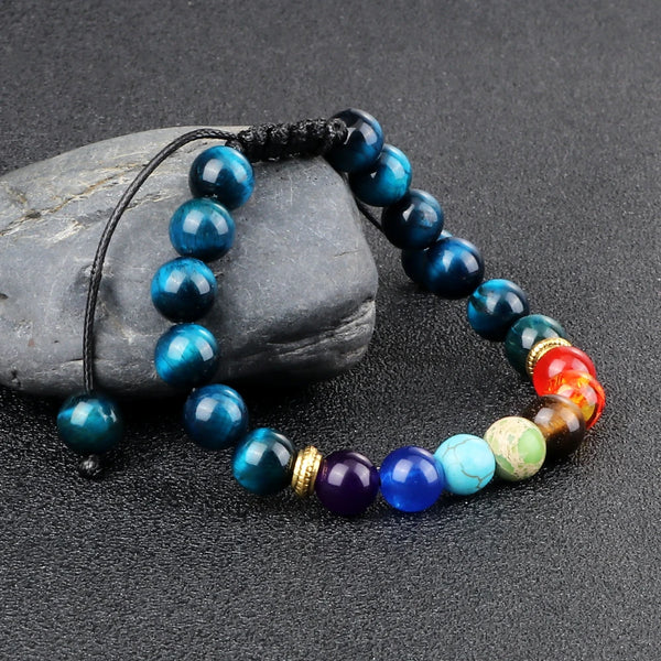 Bracelet 7 Chakras Homme