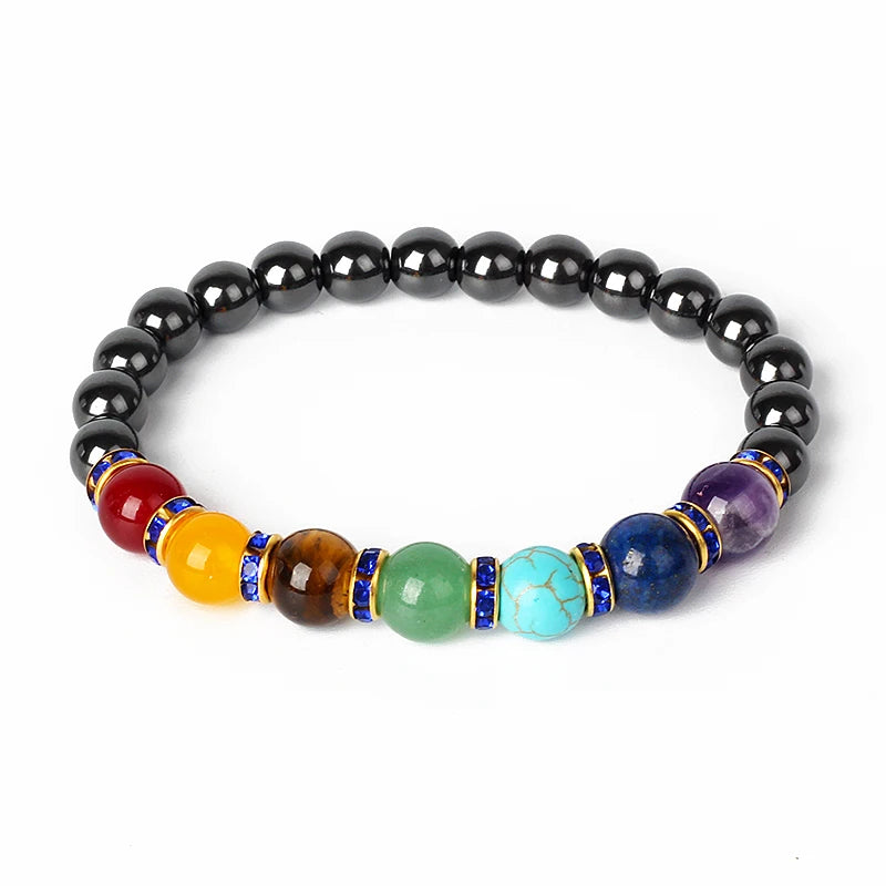Bracelet de Lithothérapie 7 Chakras