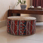 Coussin de Méditation Tressé Fibres Naturelles