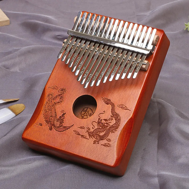 Kalimba 17 Lames avec Gravure