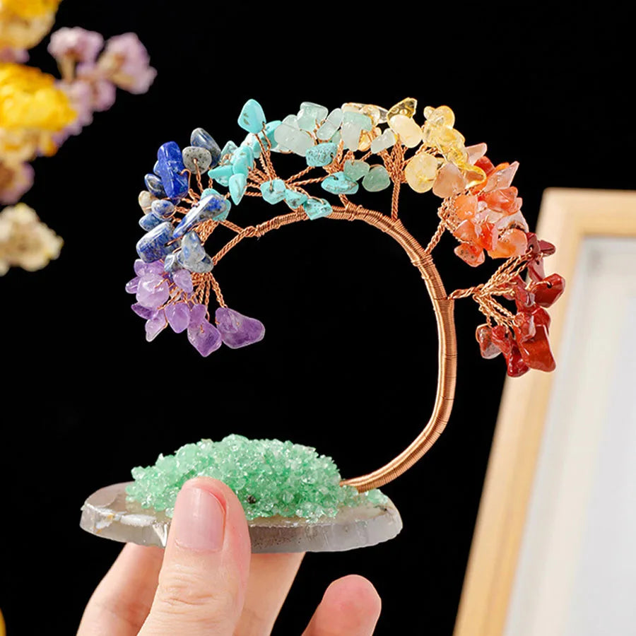 Petit Arbre du Bonheur 7 Chakras