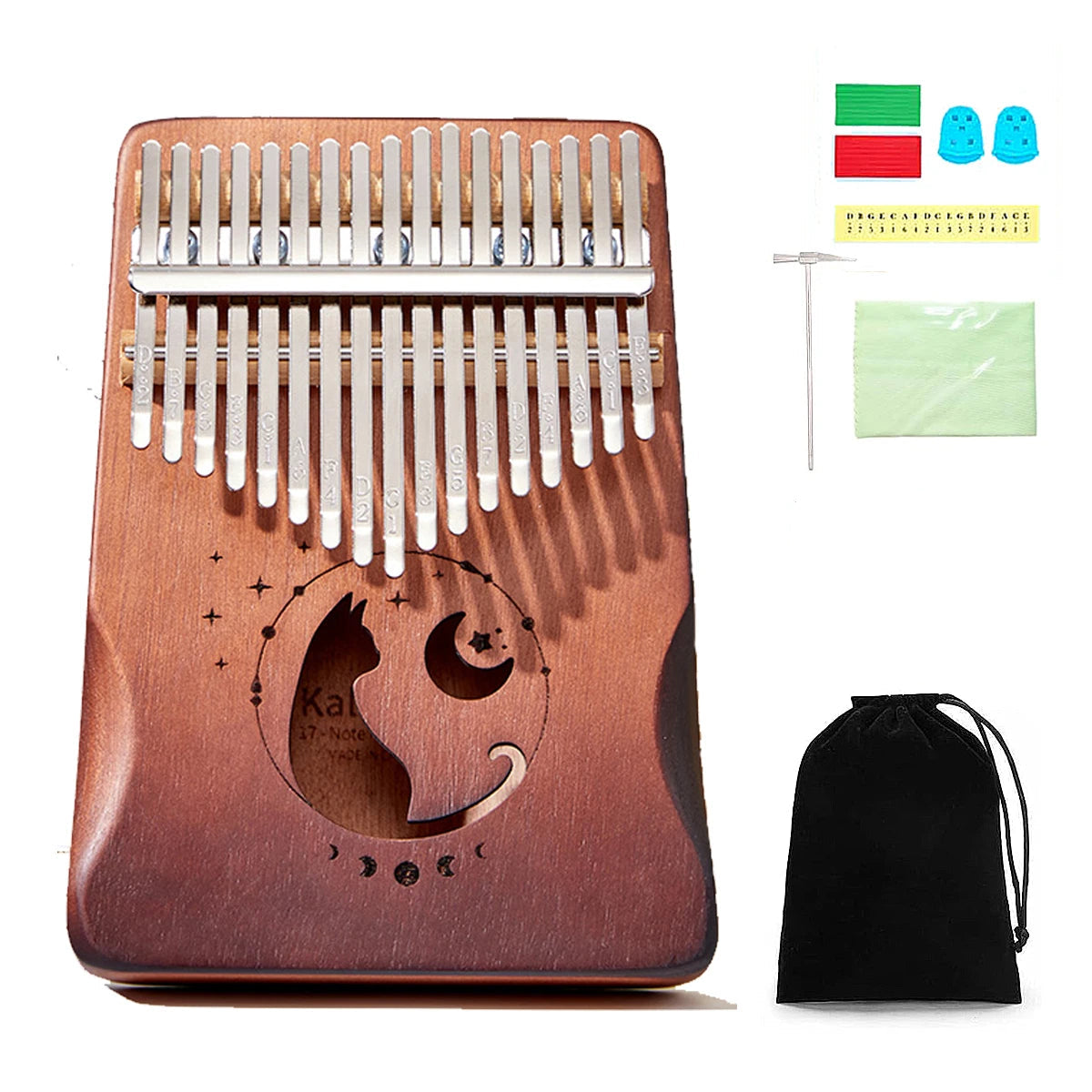 Kalimba Gravure Chat