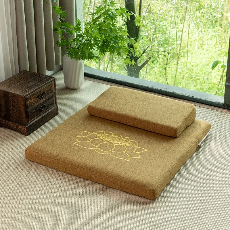 Ensemble Coussin de Méditation Rectangulaire