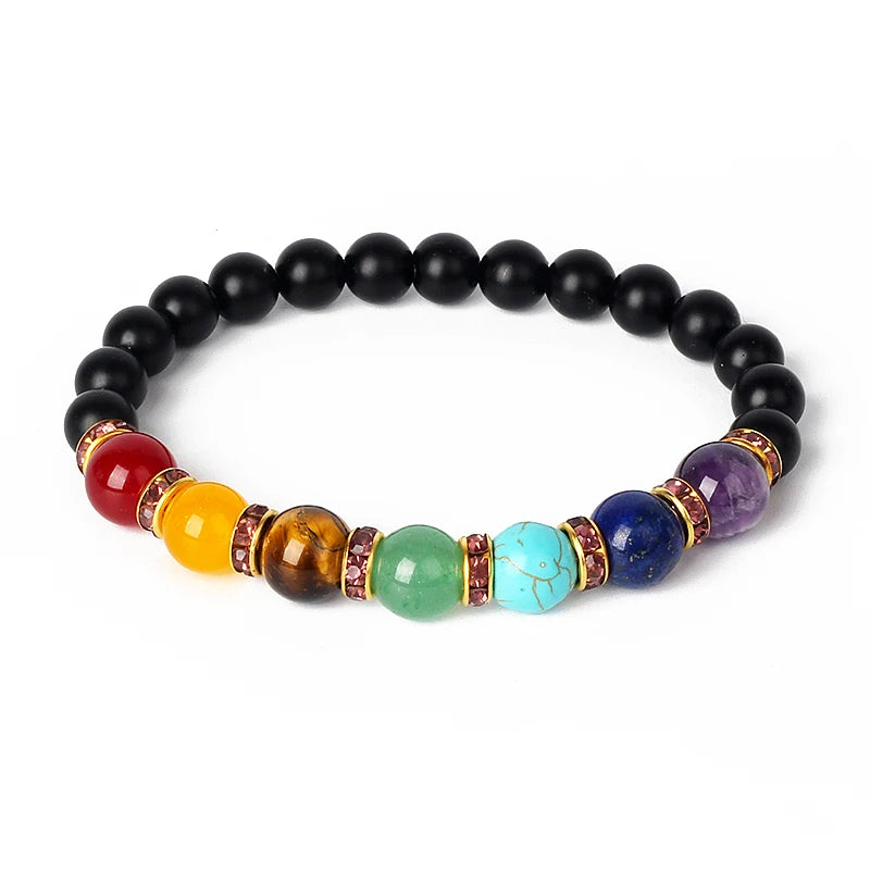 Bracelet de Lithothérapie 7 Chakras