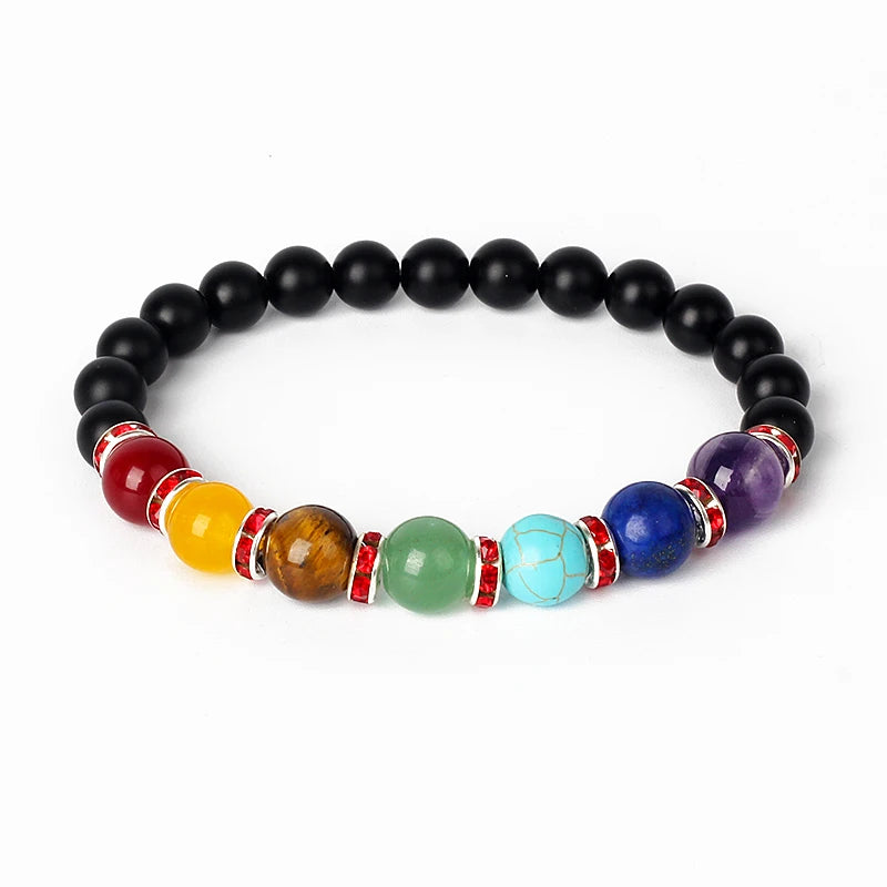 Bracelet de Lithothérapie 7 Chakras