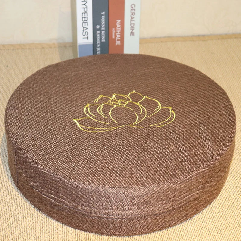Coussin de Méditation Rond 40X6CM Zafu