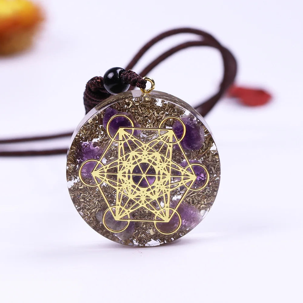 Pendentif Metatron Orgonite