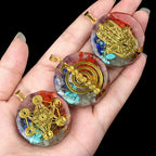 Pendentif Orgonite 7 Chakras