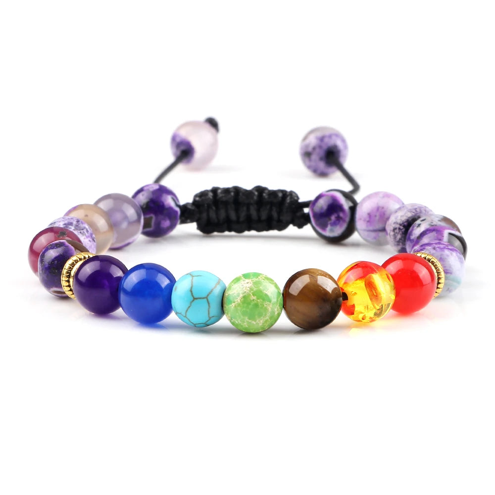 Bracelet 7 Chakras Homme