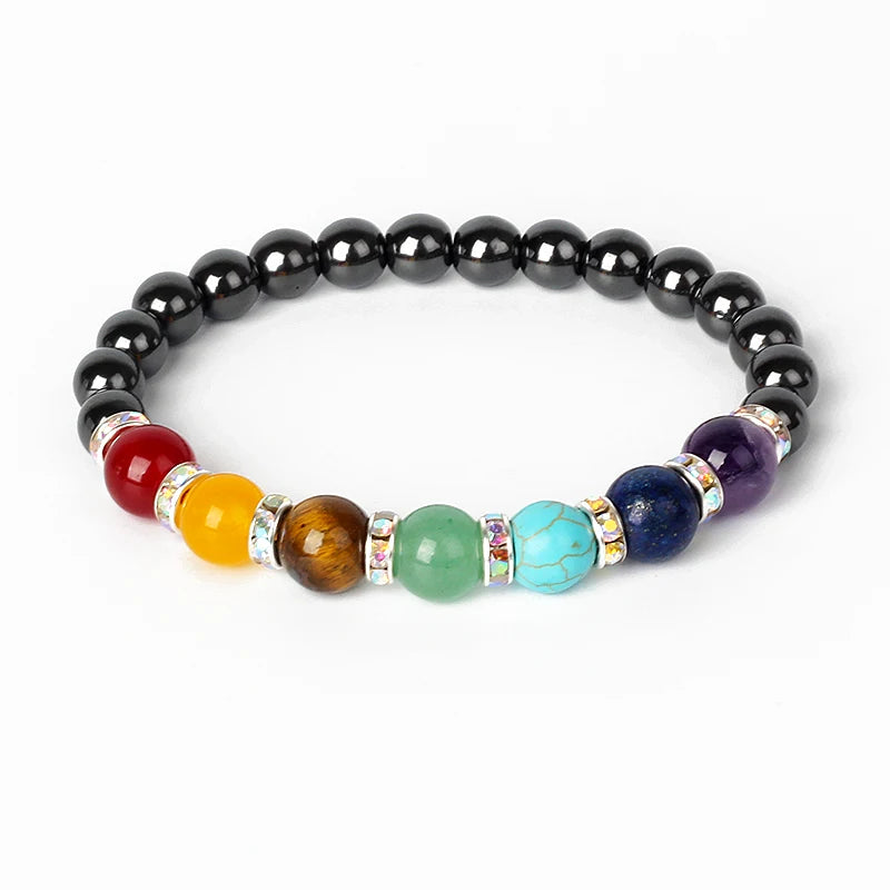 Bracelet de Lithothérapie 7 Chakras