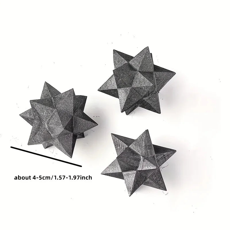 Étoile en Pierre Shungite