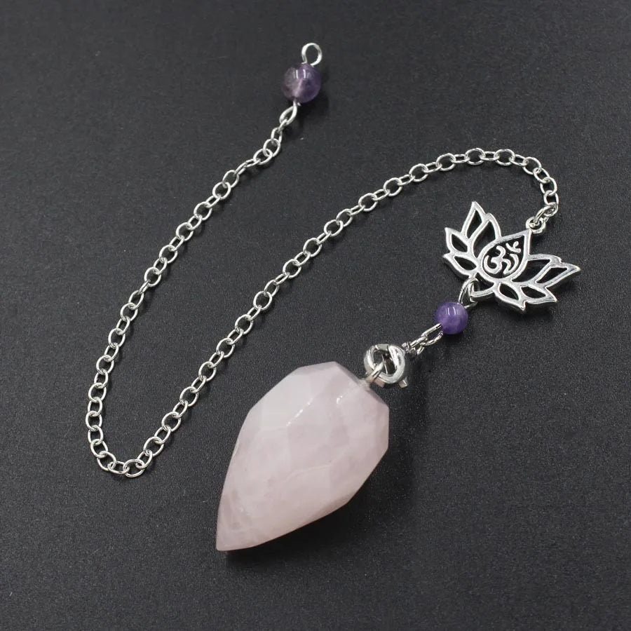 Pendule Pierre Naturelle Radiesthésie Divinatoire