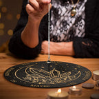 Planche Radiesthésie en Bois Motif Cristal