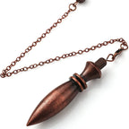 Pendule Divinatoire Radiesthésie Metal Reiki Égyptien Professionnel