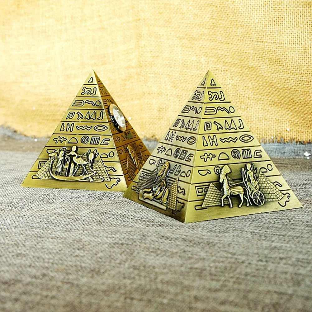 Pyramide à Souhait en Bronze Egyptienne