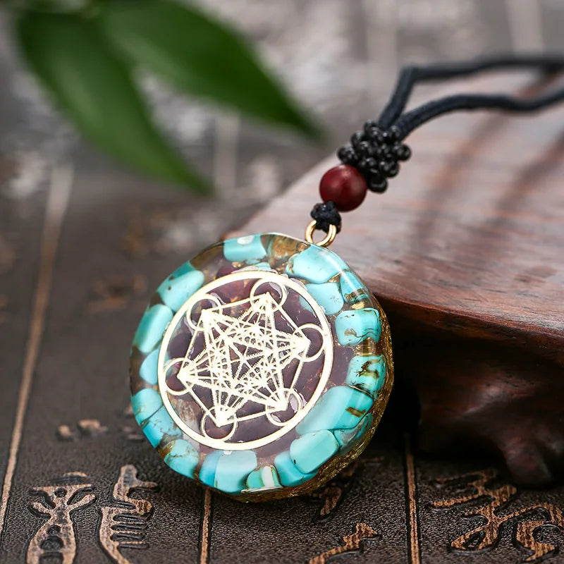 Pendentif Metatron Orgonite
