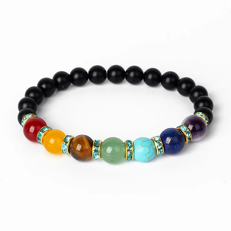Bracelet de Lithothérapie 7 Chakras