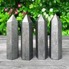 Pointe Hexagone Pierre Shungite