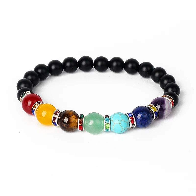 Bracelet de Lithothérapie 7 Chakras