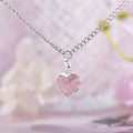 Collier Pendentif Quartz Rose