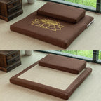 Ensemble Coussin de Méditation Rectangulaire
