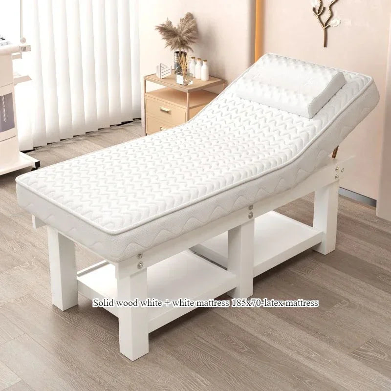 Table de Massage Fixe en Bois