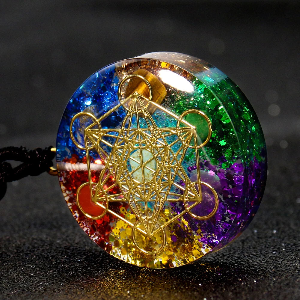 Pendentif Orgonite Métatron