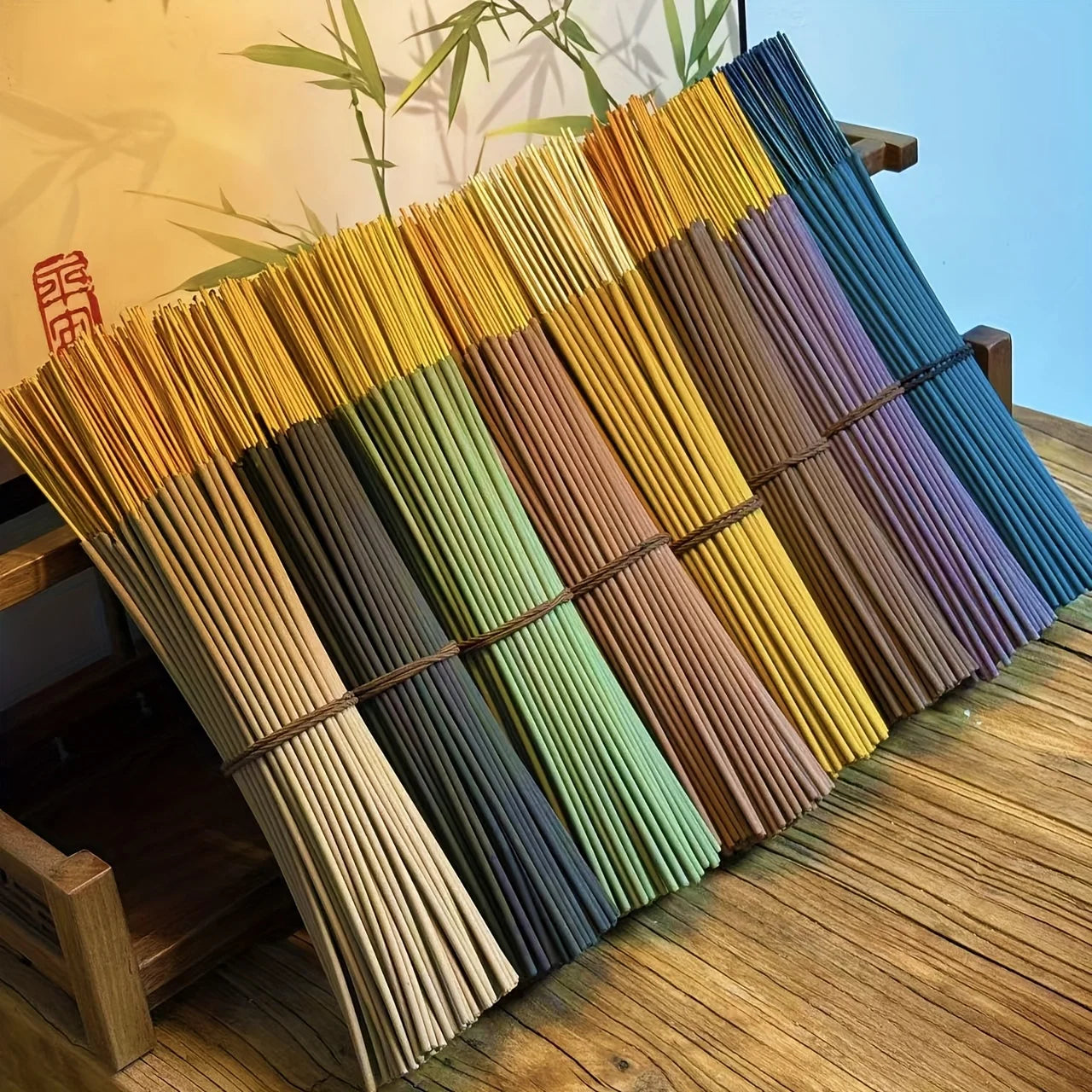 250 Bâtonnets d'Encens Naturel 8 Parfums