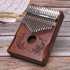 Kalimba 17 Lames avec Gravure
