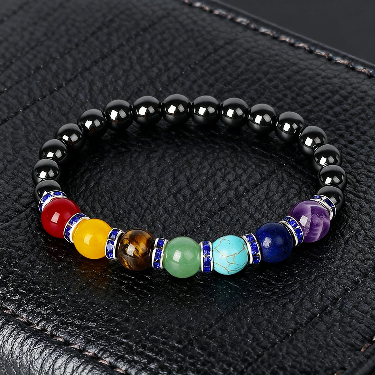 Bracelet de Lithothérapie 7 Chakras