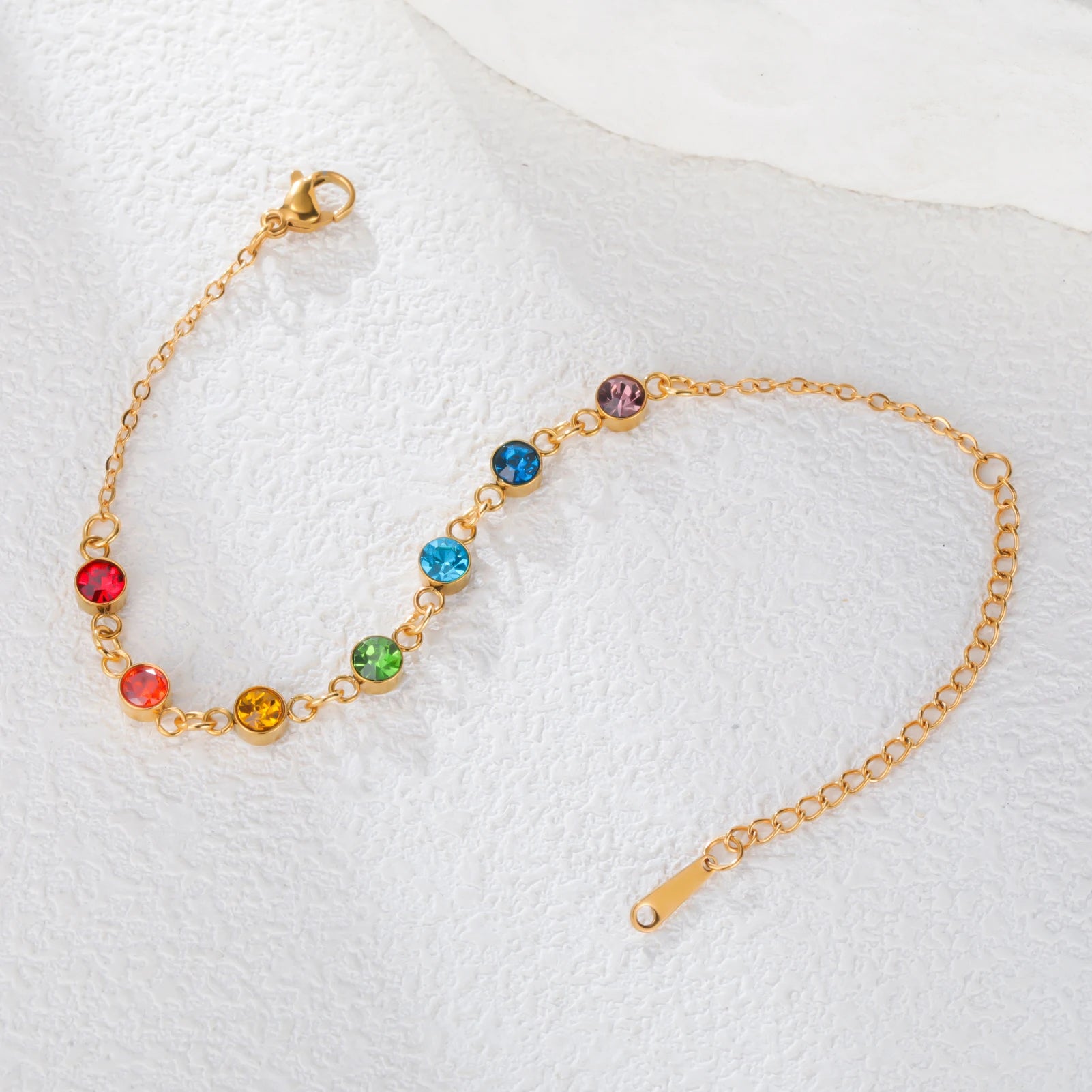 Bracelet 7 Chakras Femme