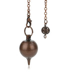 Pendule Divinatoire Radiesthésie Metal Reiki Égyptien Professionnel