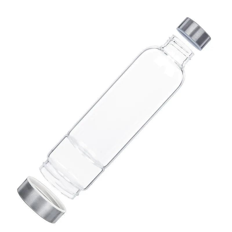 Gourde en Verre avec Cristaux 550ML